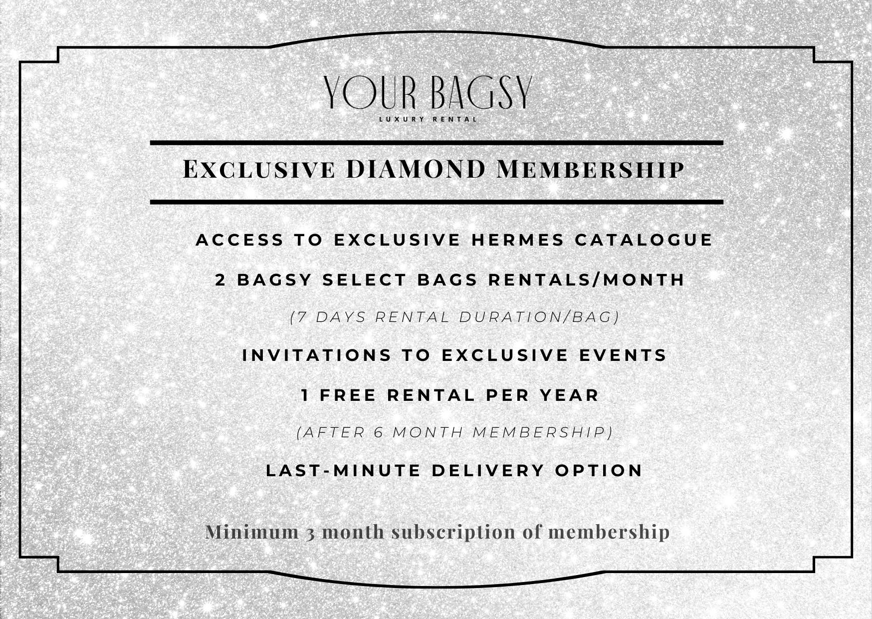 Diamond Membership