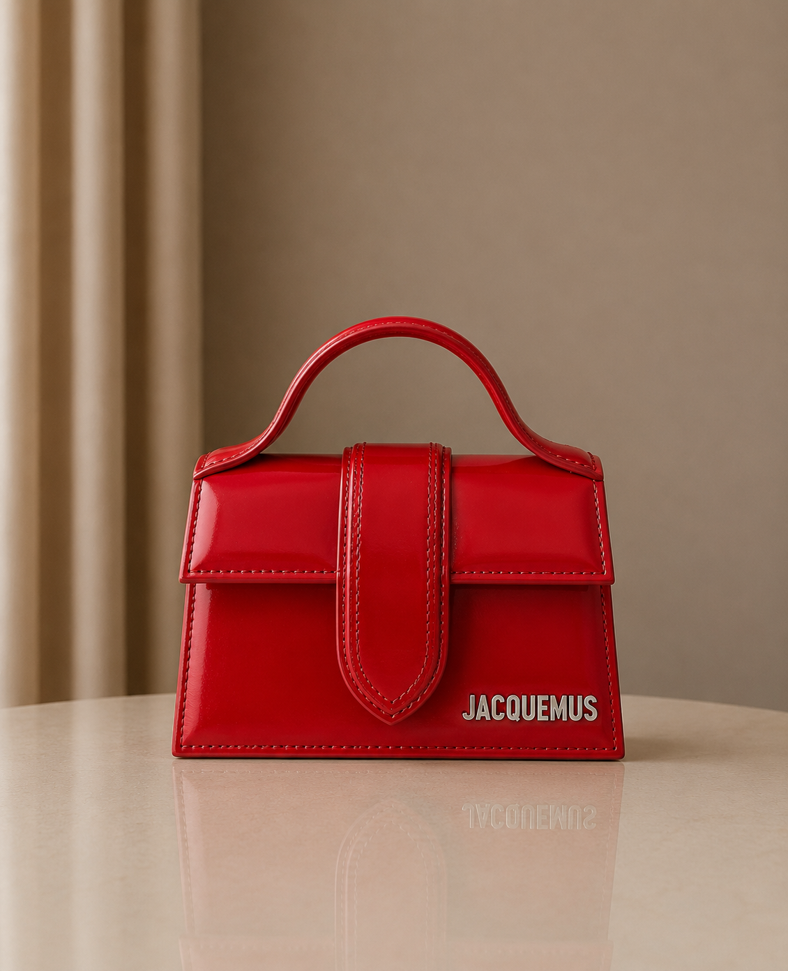 Jacquemus Le Bambino Red Mini Tote