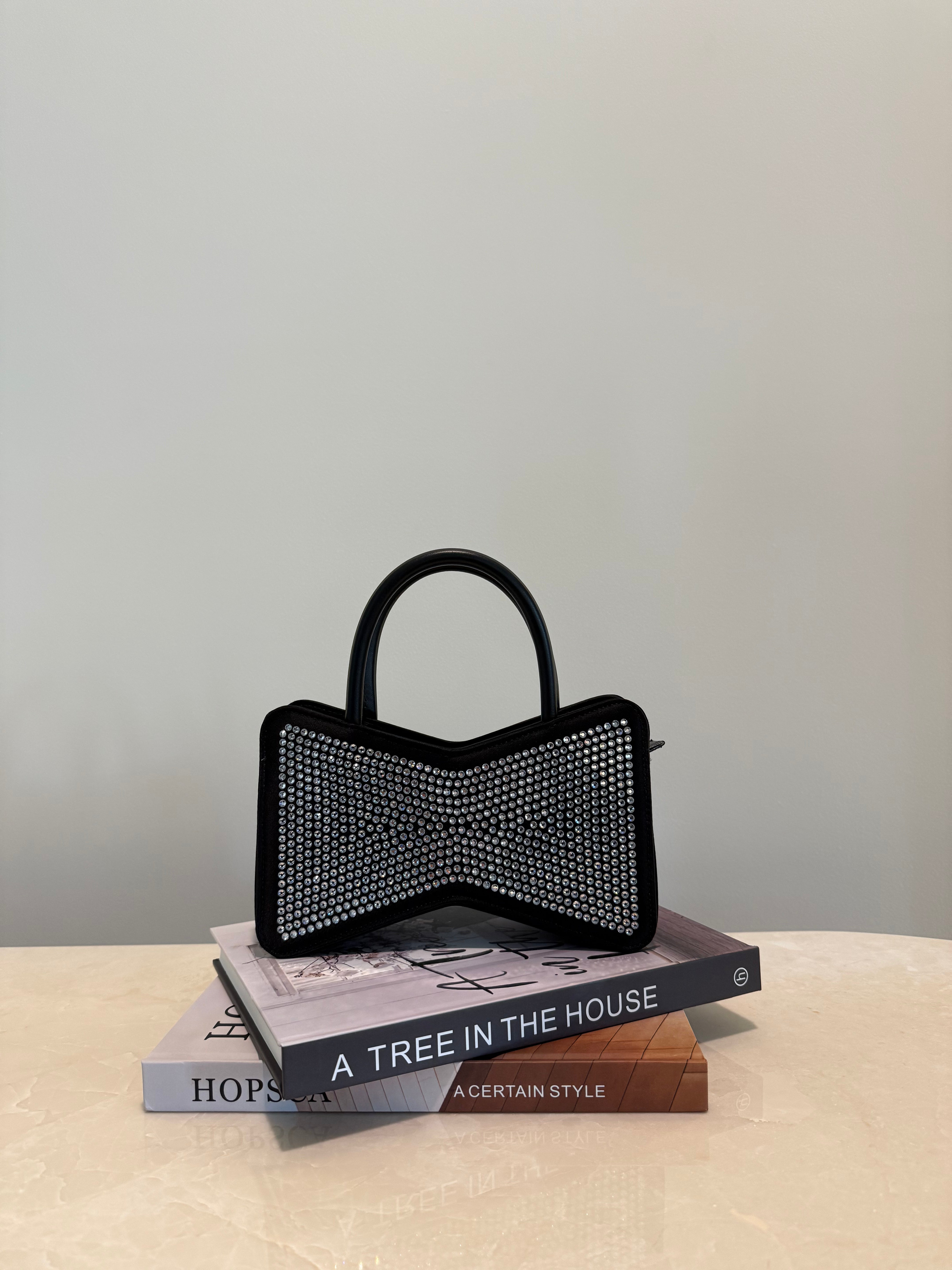 Mach & Mach Crystal Bow Bag