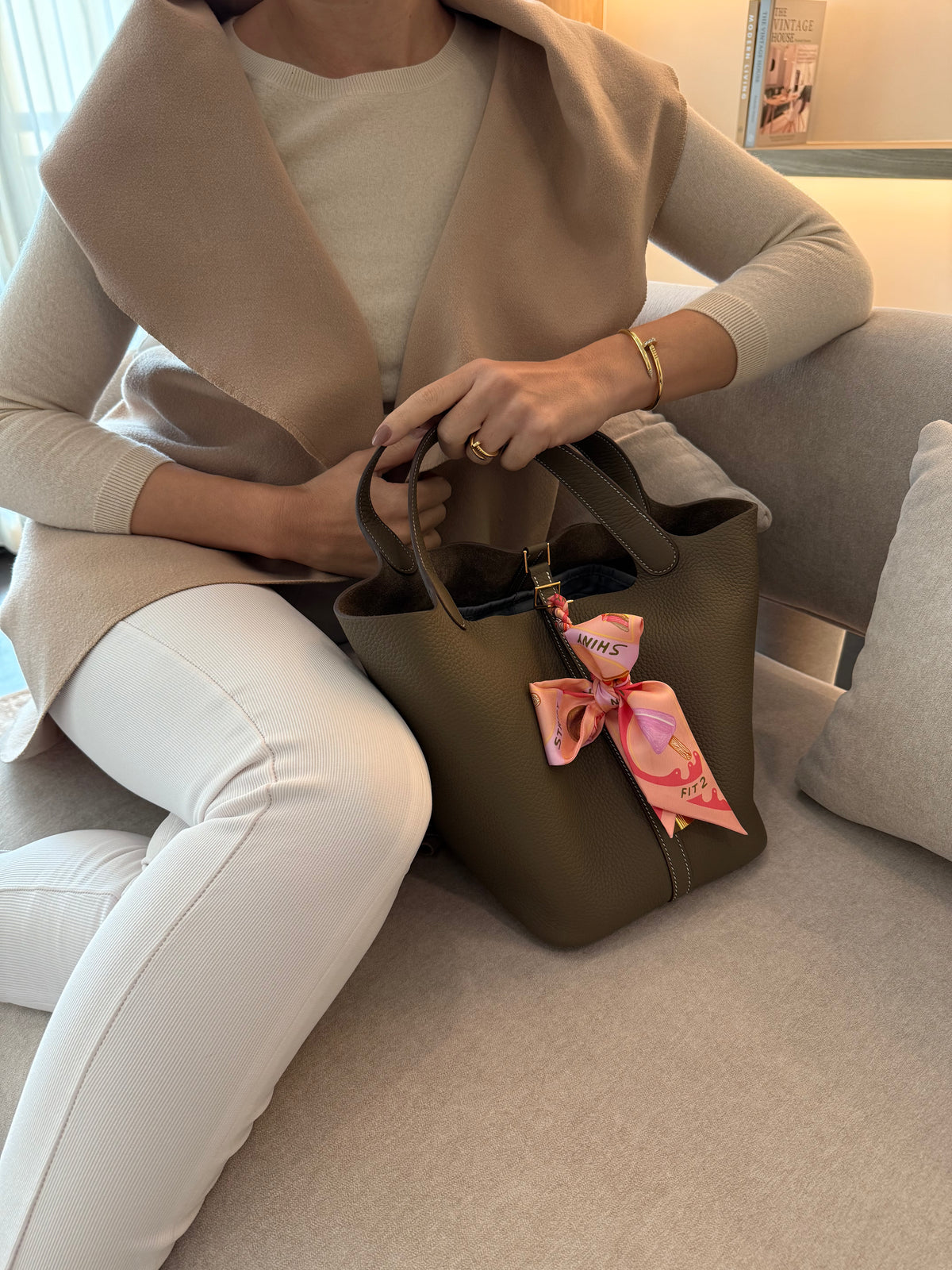 Hermes Picotin 22 Outfit Hermes Picotin Lock 22 Beige Marfa