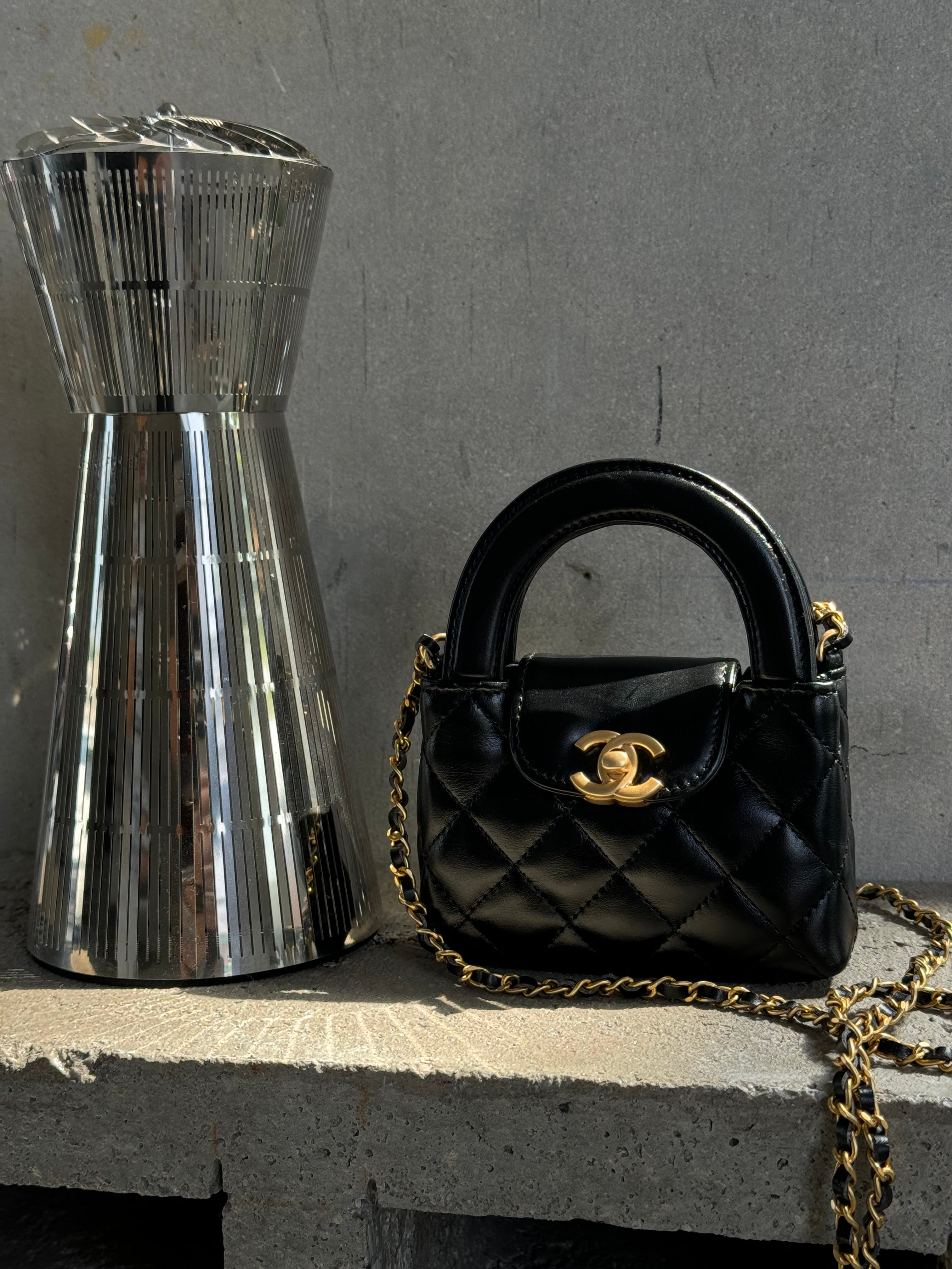 Chanel Micro Nano Black