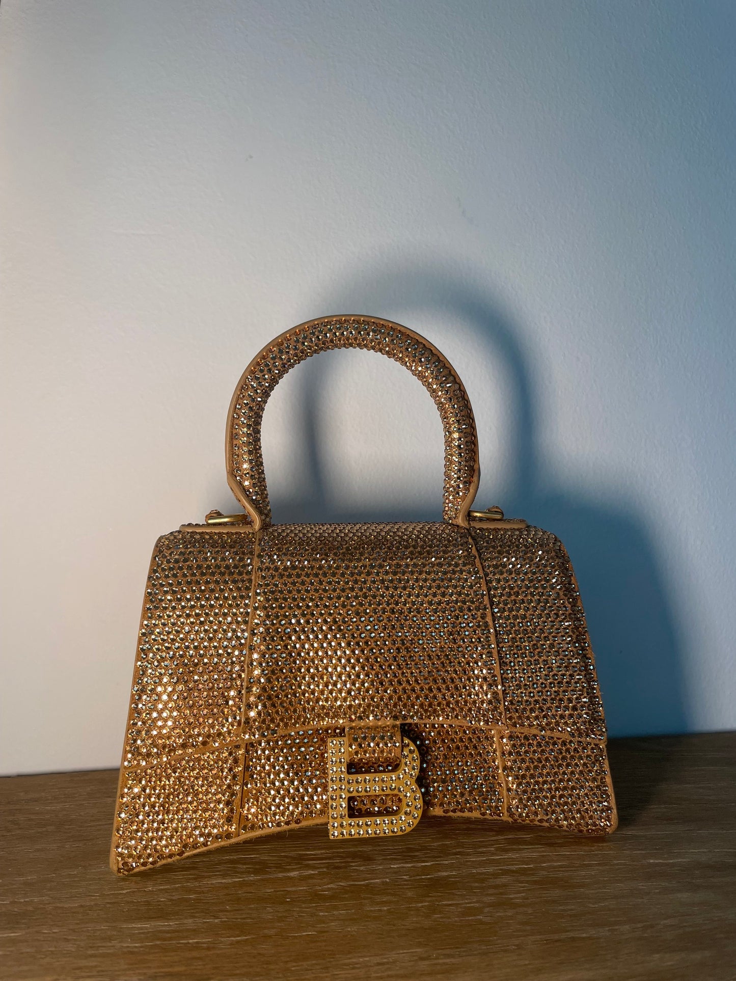 Balenciaga Gold Mini Bag