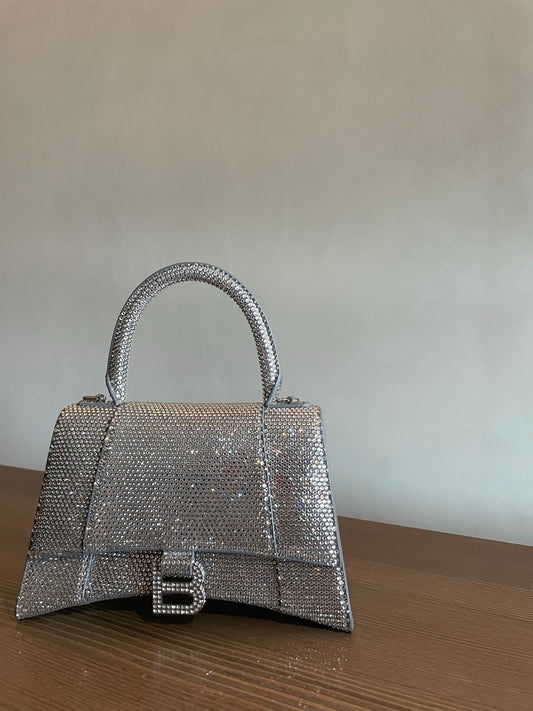 Balenciaga Silver XS Bag