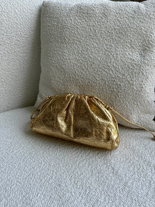 Bottega Gold Mini Pouch