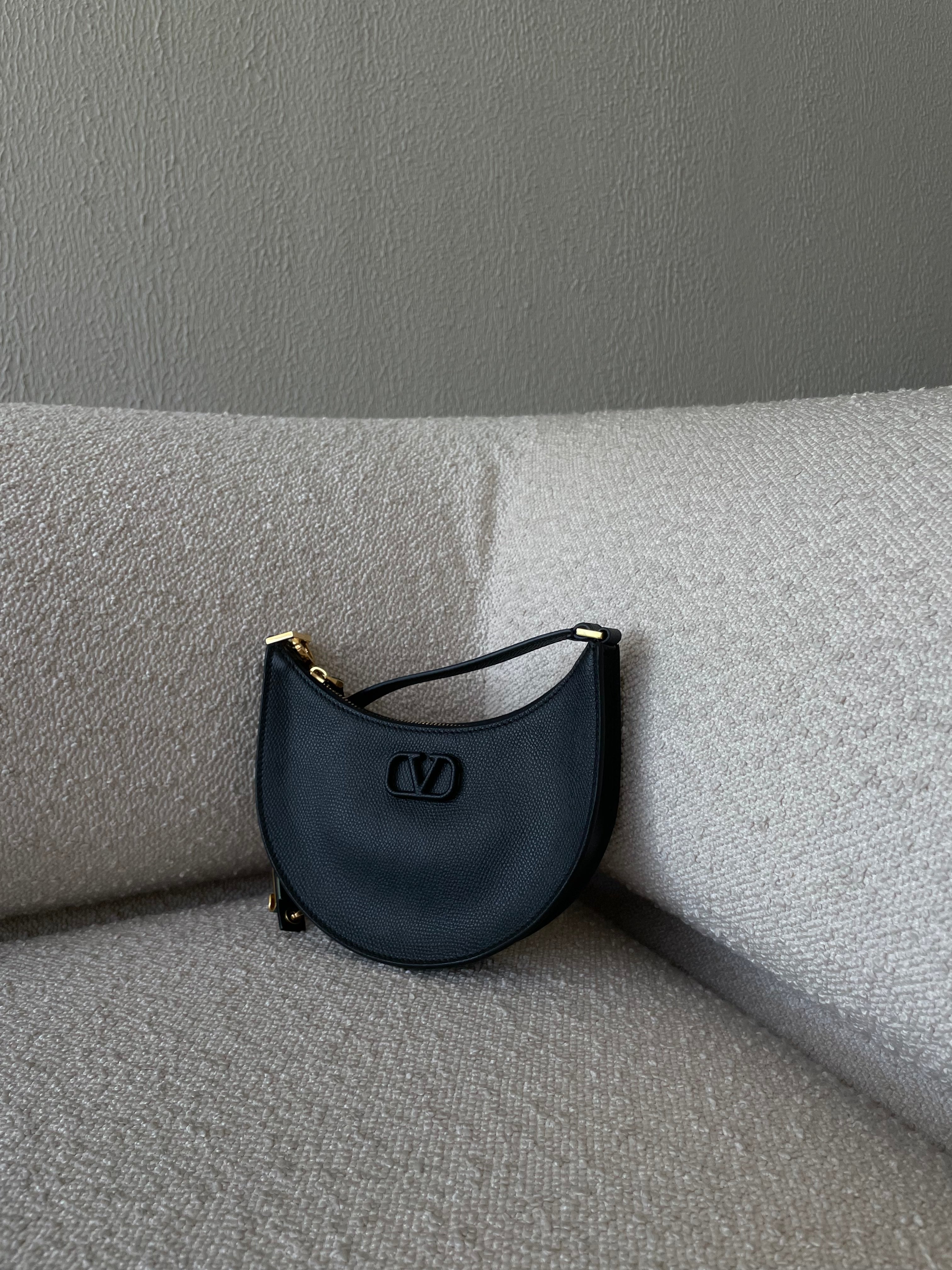 Valentino Hobo Black Bag