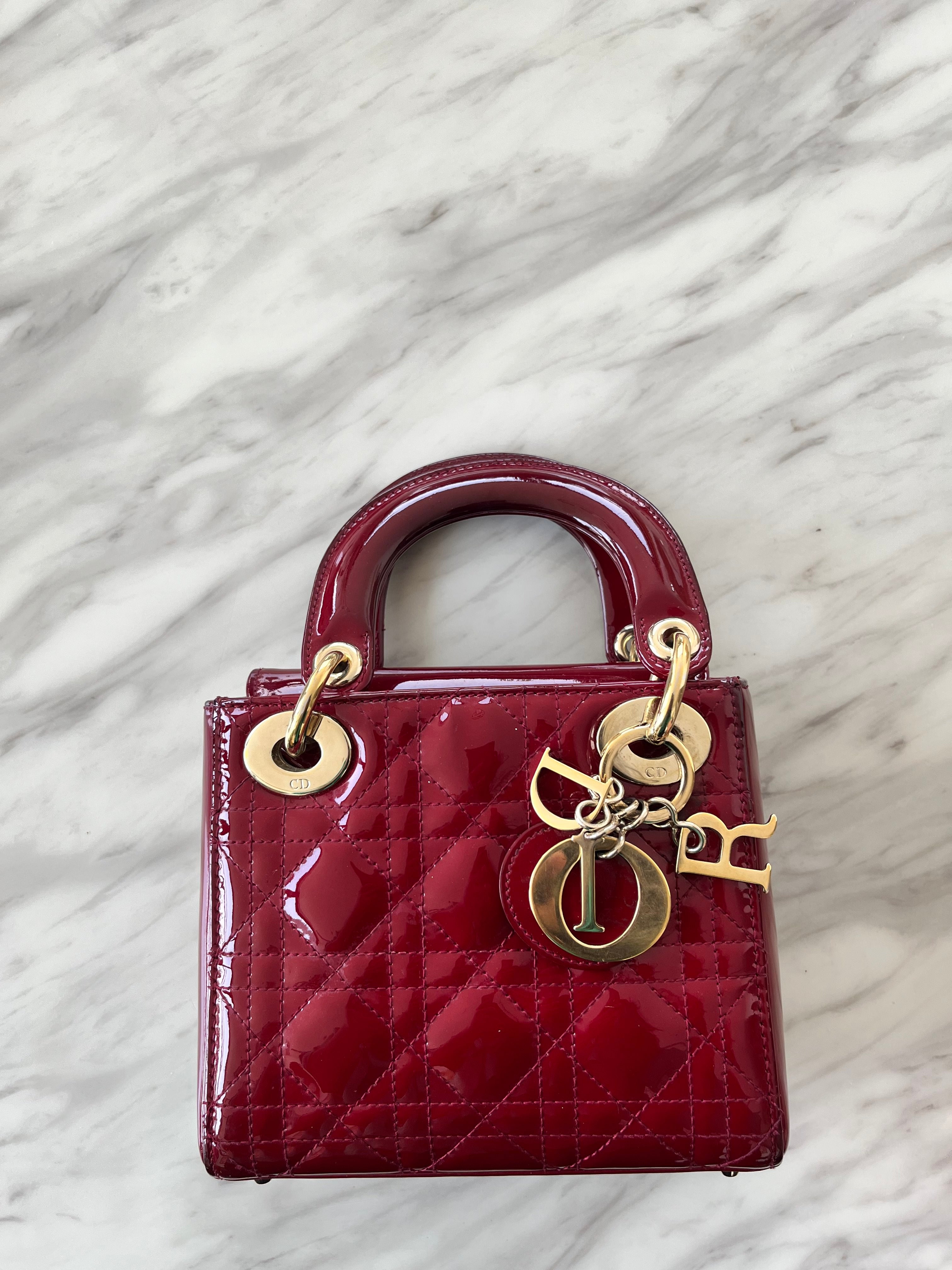 Dior Lady Mini Cherry